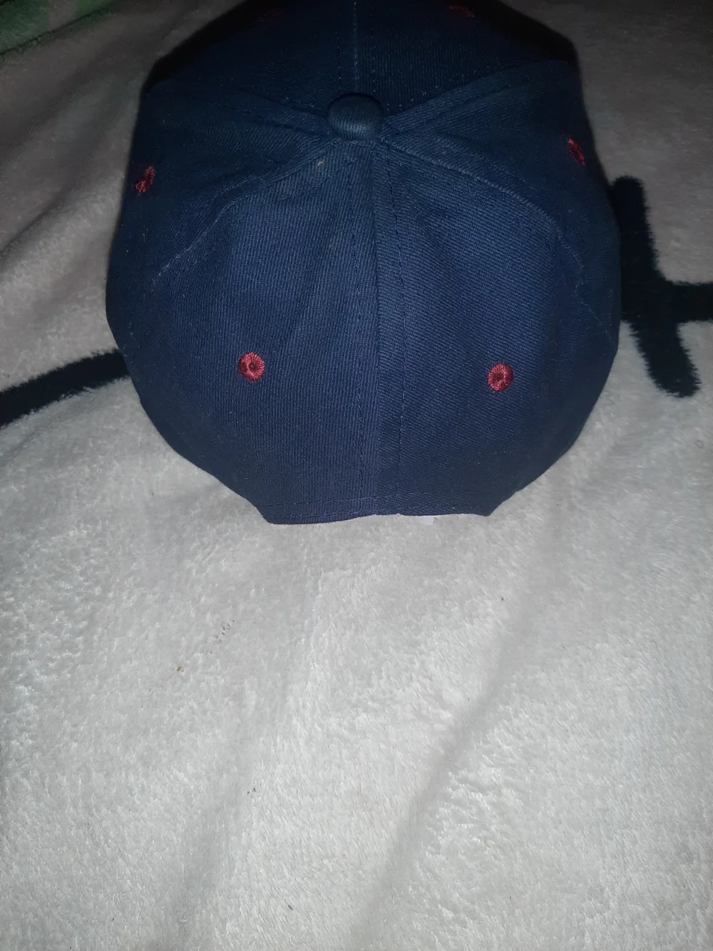 Captain MARVELS Navy and Maroon Baseball Cap with Star Crest